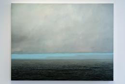 Das Meer (14), 2020. &Ouml;l auf Aluminium, 150 x 200 cm