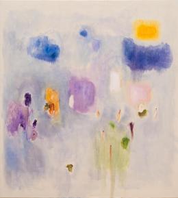 Juliette Sturl&egrave;se, 2024, Haute-Provence, oil, beeswax on canvas, 200 x 180 cm