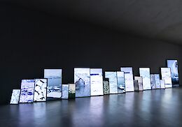 Ausstellungsansicht, Archipelago, Nicol&aacute;s Rupcich